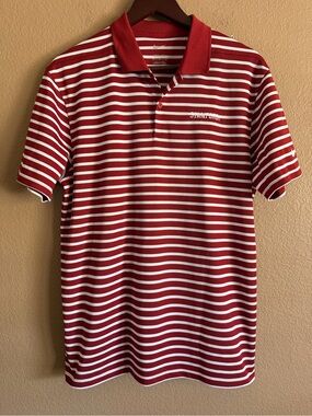 Nike Stanford College Branded Golf Polo Shirt Size Medium